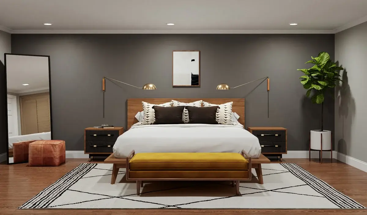 bedroom design concept